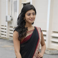 Praneetha hot in transparent black saree | Picture 68322